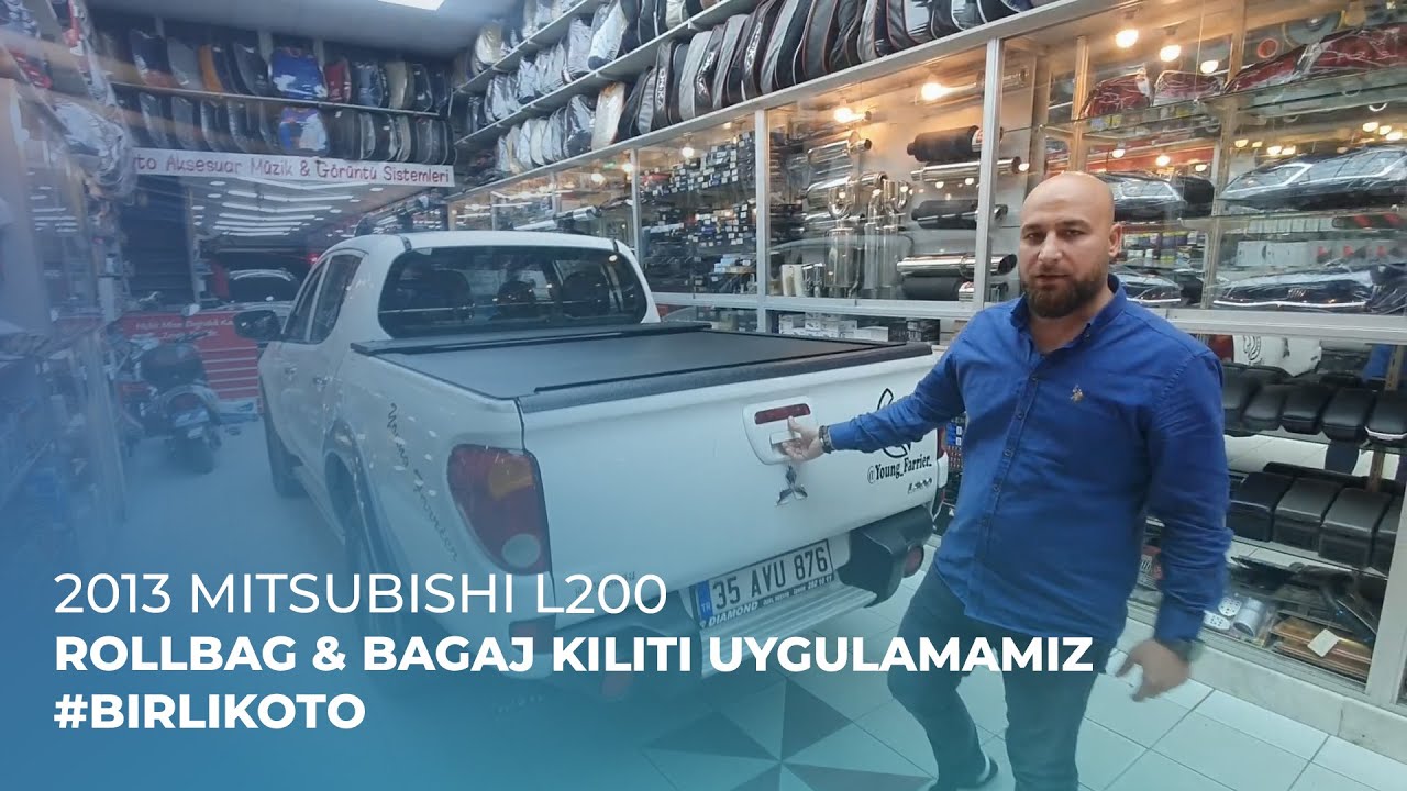 2013 Mitsubishi L200 // RollBag & Bagaj Kiliti Uygulamamız #birlikoto