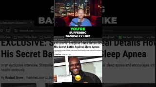 Shaquille O'Neal's Secret Battle: Beating Sleep Apnea #shorts