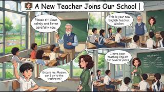 A New Teacher Joins Our School Slow English Learn English Daily English Practice