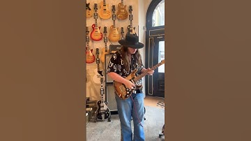 Thumbnail of SRV’S SON!!! Rhys slaaaying⚡️⚡️ #blues #fender #stevierayvaughan #marshall #guitarcover #guitarsolo
