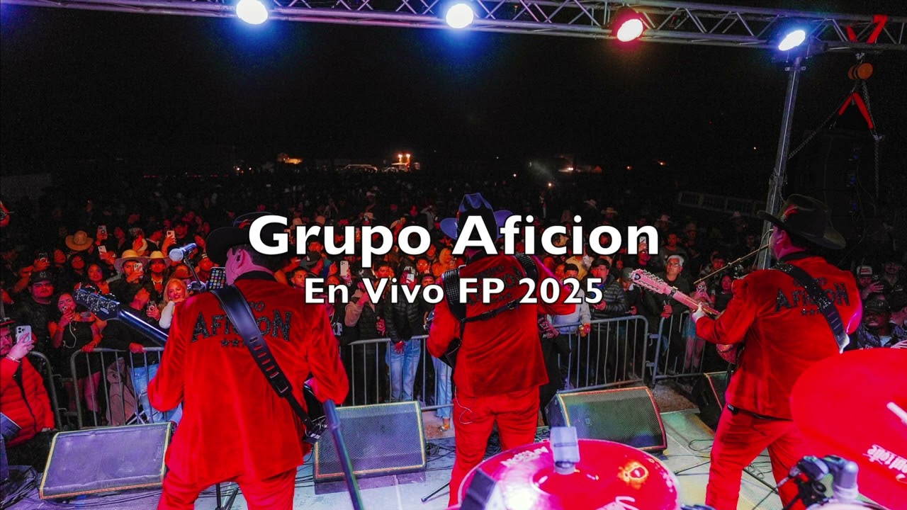 Grupo Aficion - Popurri Corridos (En Vivo FP 2025)