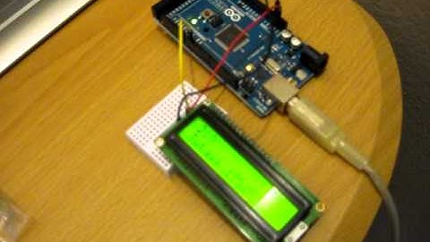 Parallax LCD and Speaker on Arduino