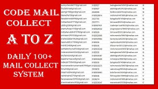 Code Mail Collect Easy System। Gmail collect । How To Collect Gmail Code Mail । Part-1 screenshot 2