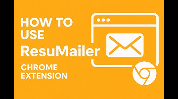 Send Bulk Personalized Emails with Gmail & Excel | ResuMailer Chrome Extension Tutorial