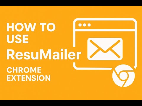 ResuMailer video preview 2