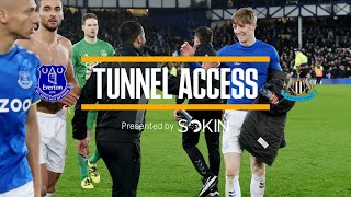 INCREDIBLE ATMOSPHERE AT GOODISON! | TUNNEL ACCESS: EVERTON V NEWCASTLE UTD