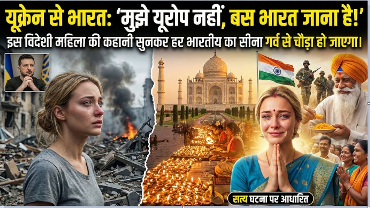 मुझे शरण नहीं माँ चाहिए थी  यूक्रेन से आई नतालिया को भारत में ऐसा क्या मिला कि वो फूट-फूट कर रो पड़ी