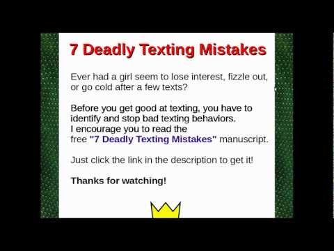 Girl Doesn't Text Back? Here's What You Do (3 Funny Text Messages)