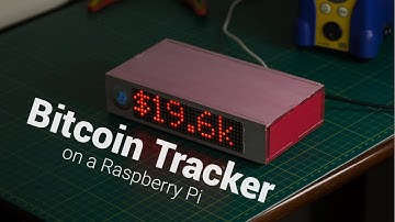 Bitcoin Tracker on a Raspberry Pi