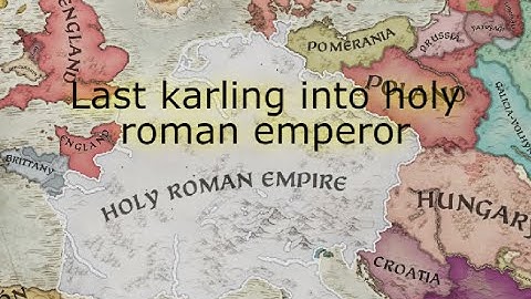 Last Karling into HRE | Carolingian Restoration