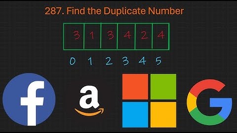 Find the Duplicate Number - Two Pointers - Leetcode 287 - Python and Java