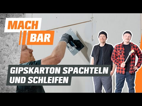 Video: Sollen Gipskartonplatten verputzt werden?