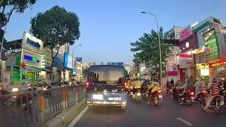 Relaxing Drive in Ho Chi Minh City 🚗 An Suong to Vincom Plaza Phan Van Tri screenshot 2