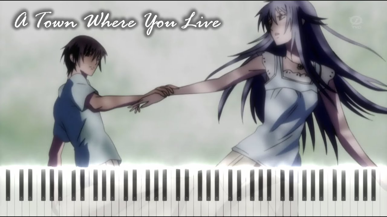 Piano Tutorial - Kimi no Iru Machi ED 1 - A Town Where You Live - YouTube