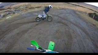 The Silliest Dirt Bike Crash You Will Ever See! Dirt Bike Vs Fence