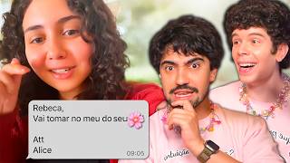 minha psicóloga me mandou TOMAR NO C*