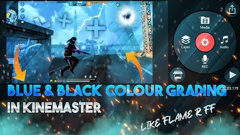 Blue & Black Colour Grading Like Flame R FF || How To Edit Like Flame R in Kinemaster