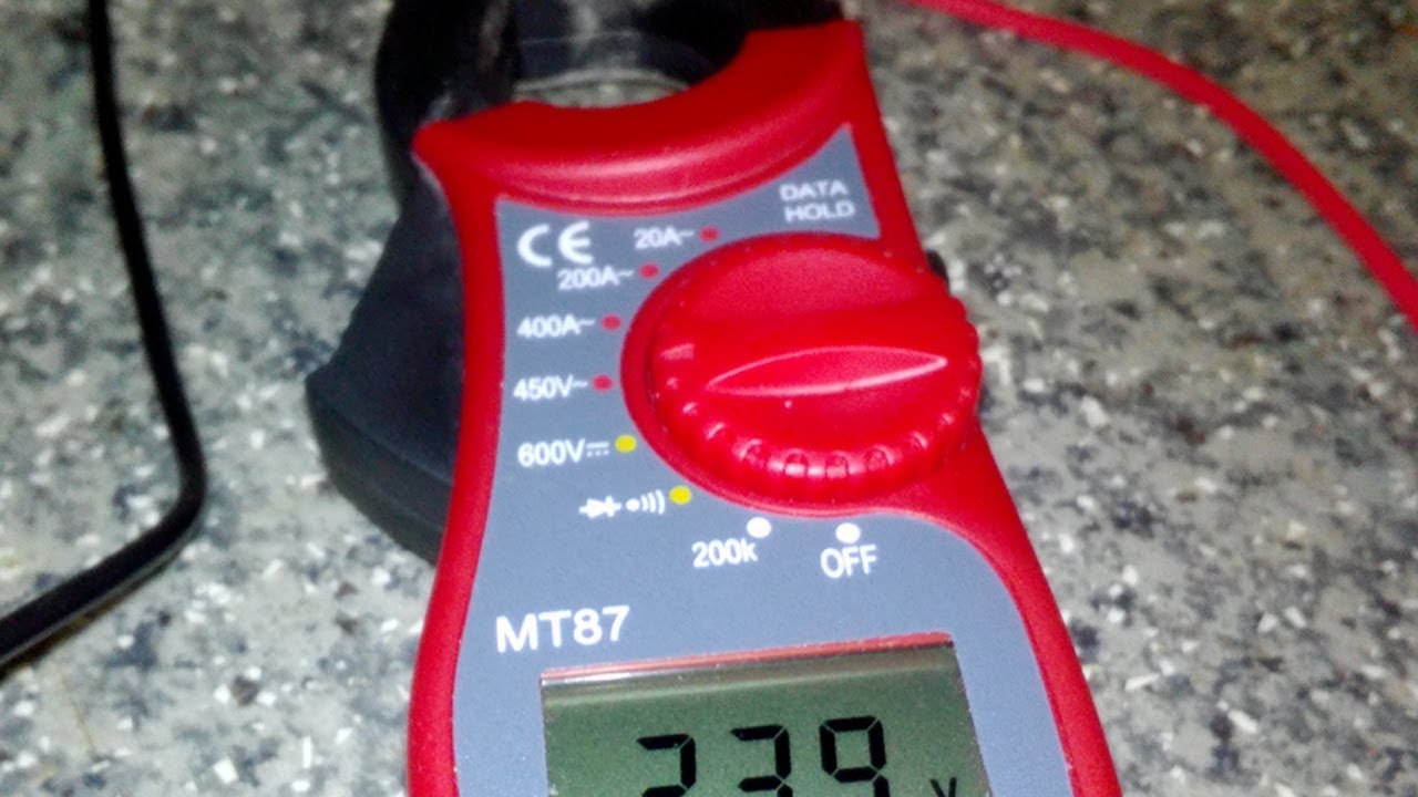 Обзор — токовые клещи MT87