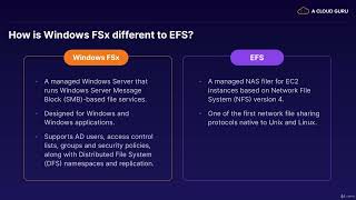 AWS-Associate 4.20 EC2 - FSX for Windows _ FSX for Lustre [SAA-C02]