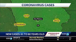 COVID-19 cases confirmed in 3 Iowa counties