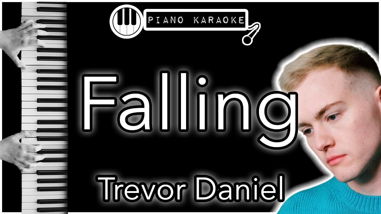 Falling - Trevor Daniel - Piano Karaoke Instrumental