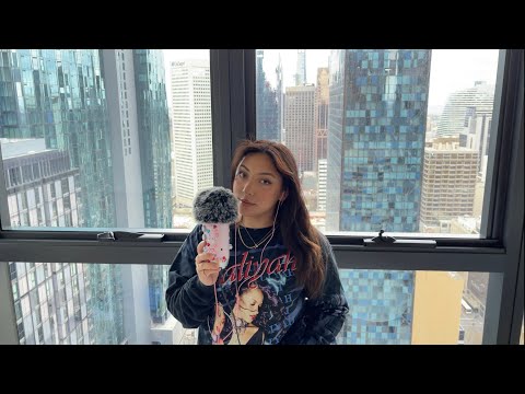 ASMR hotel room tour!! (I’m in Melbourne, Australia) 💚 | Whispered