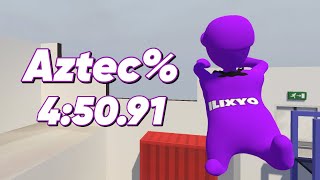 Speedrun Aztec% 4:50.91 [Human Fall Flat]