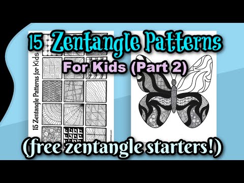 Zentangle Patterns for