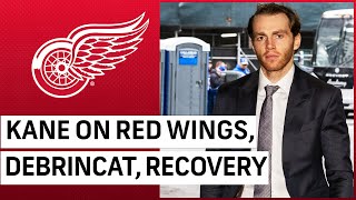 WATCH: Patrick Kane speaks to the media for the first time as a member of the Red Wings