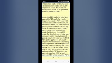 read all documents with ultra realistic AI voices specially for blind powerful AI text to speech app