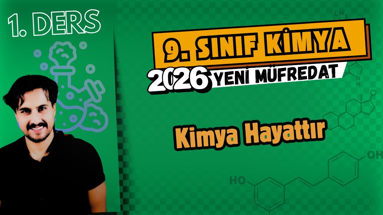 🧪 9. Sınıf Kimya | 1. Ders | Kimya Hayattır | 2025- 2026 Maarif Model | #chtayfa