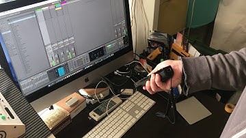 Wii Remote+Ableton Live+Multi - Synth ARP