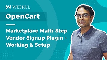 OpenCart Multi-Step Vendor Sign Up Plugin - Working & Setup