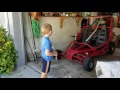 Charlie gets the key to his go-kart