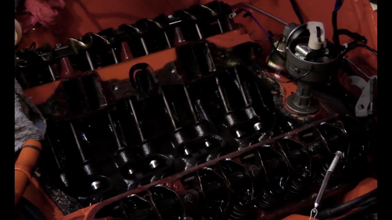 A PREVIOUS EMPLOYEE POURED SAND IN A NEW ENGINE AND DESTROYED IT.