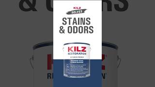 Block Stains U0026 Odors Before Painting  Kilz Restoration Primer