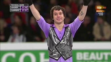 Alexei BYCHENKO ISR Short Program 2014 European Figure Skating Championships