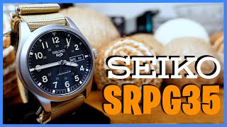 Seiko 5 Sports Field Watch Full Review | SRPG35