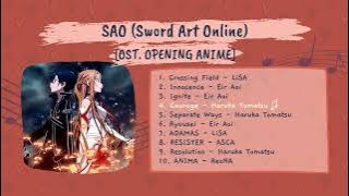 LIST OF SONGS OST OPENING ANIME SAO (SWORD ART ONLINE) [FULL ALBUM]