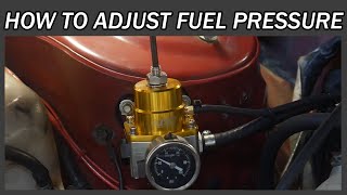 How to adjust your Fuel Pressure - YouTube