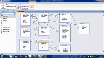 Tutorial Membuat Tabel, Relation, dan Query Menggunakan Microsoft Access.