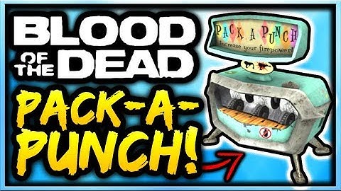 Blood of the Dead: Hoe Pack-a-Punch te spelen! Hoe Pack-a-Punch te ontgrendelen: Tutorial Black O...