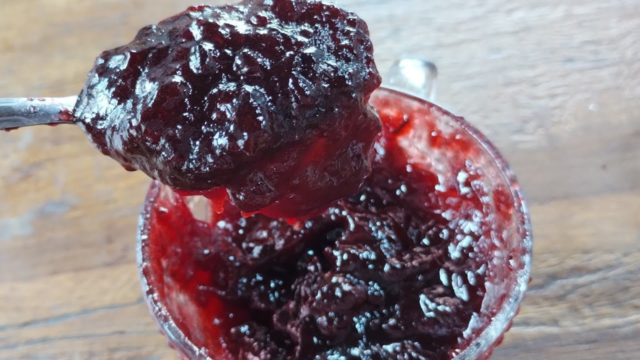 Só 2 ingredientes: GELÉIA de JABUTICABA sem água! cremosa , brilhante, saborosa
