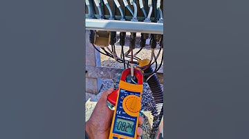 Check the solar string current #testing #string #solar #shorts #current