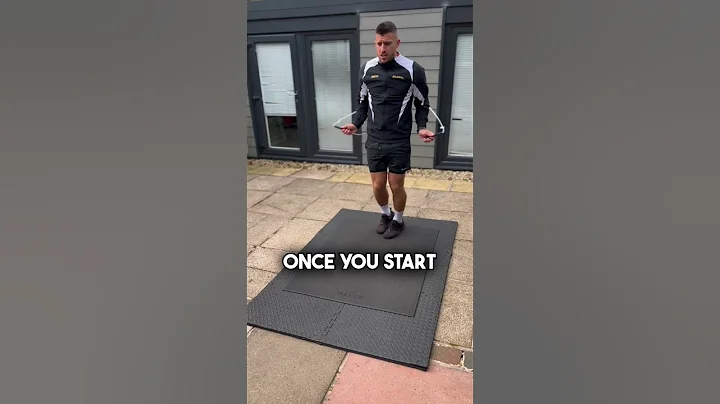 Easiest Way To Get Fit! #skipping #jumprope #jumpingrope #skippingrope #workingfromhome #fitness