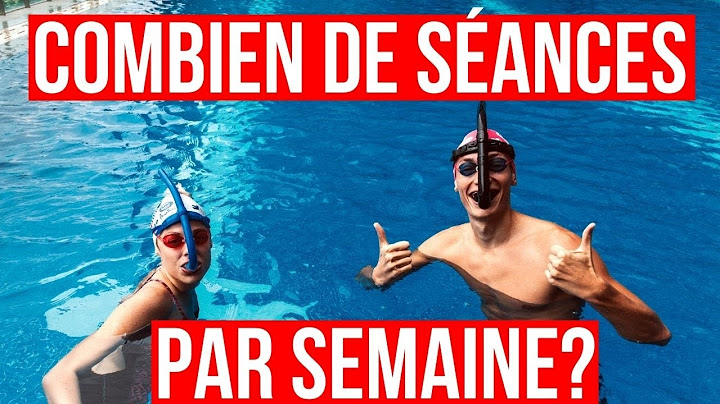 Entrainement Natation : Combien de séance natation par semaine ? 💦 (en fonction de tes objectifs)