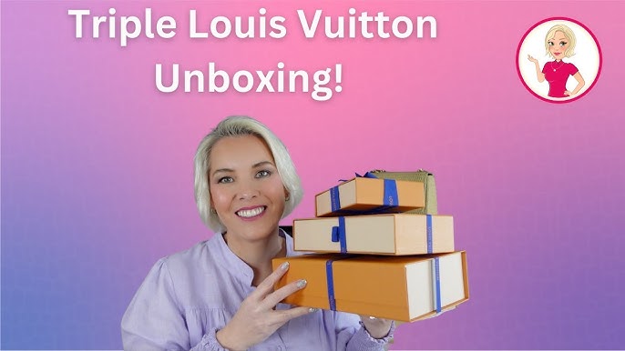 they are both so worth it! ❤️‍🔥. #louisvuitton #lvunboxing