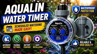 AQUALIN Irrigation Timer: Review, Design, and How It Works
