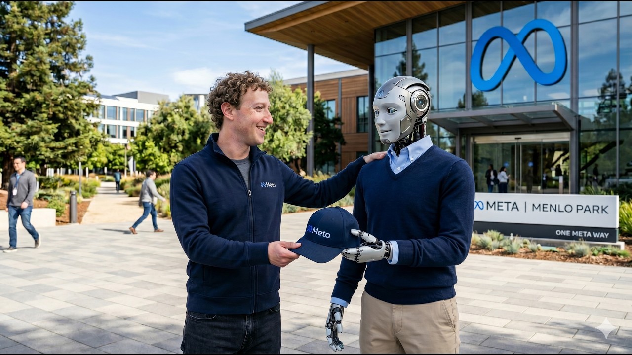Meta Acquires Humanoid Robotics Startup to Power General AI