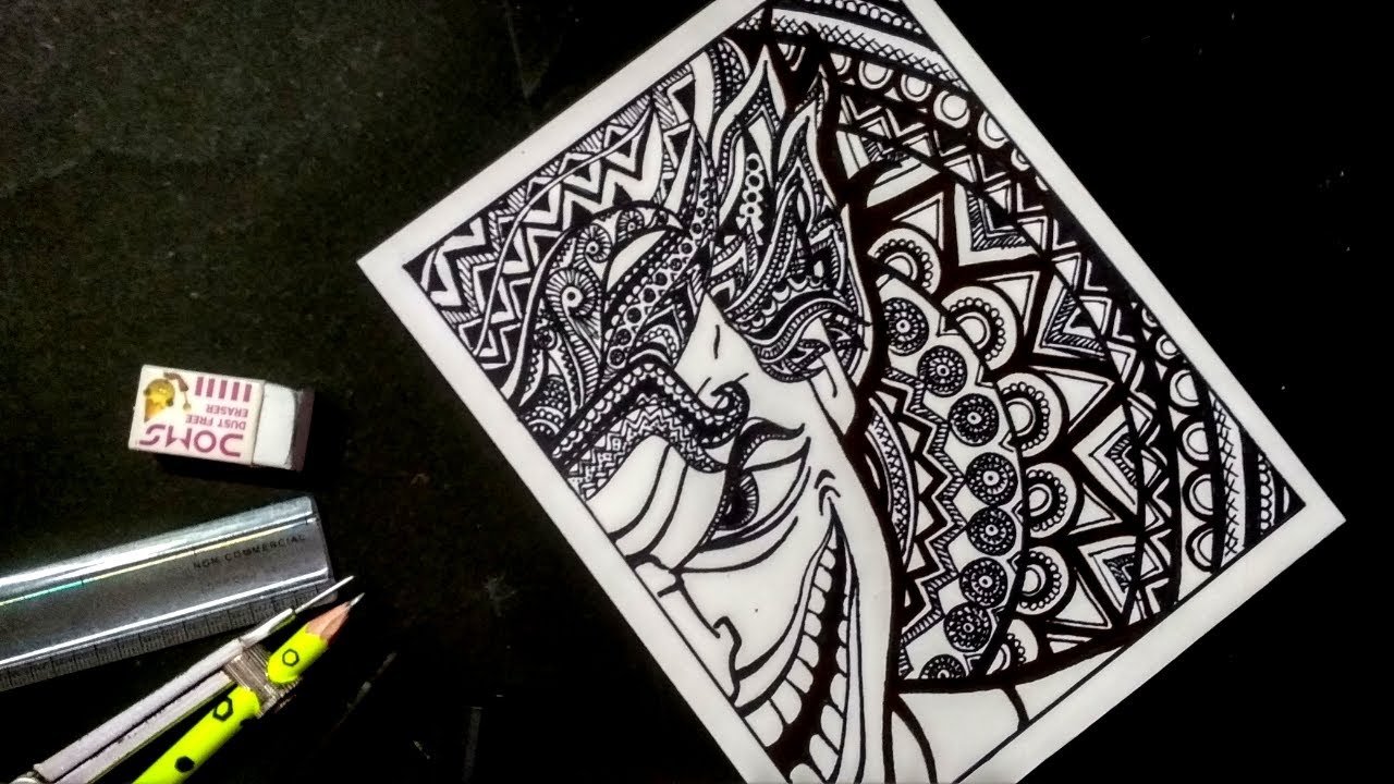 Mandala art for beginners | How to draw mandala art for beginners very easy | Mandala art tutorial
